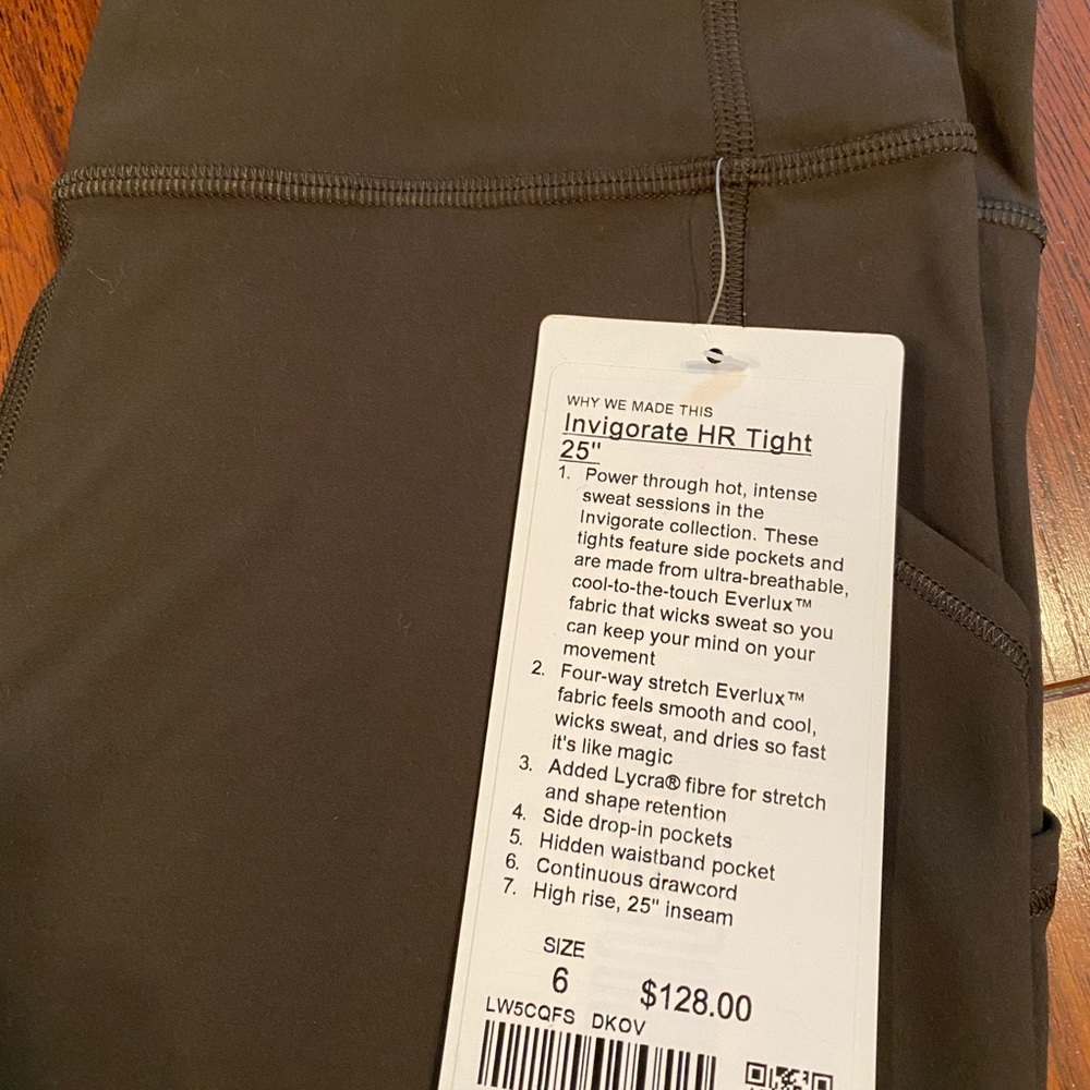 Lululemon invigorate